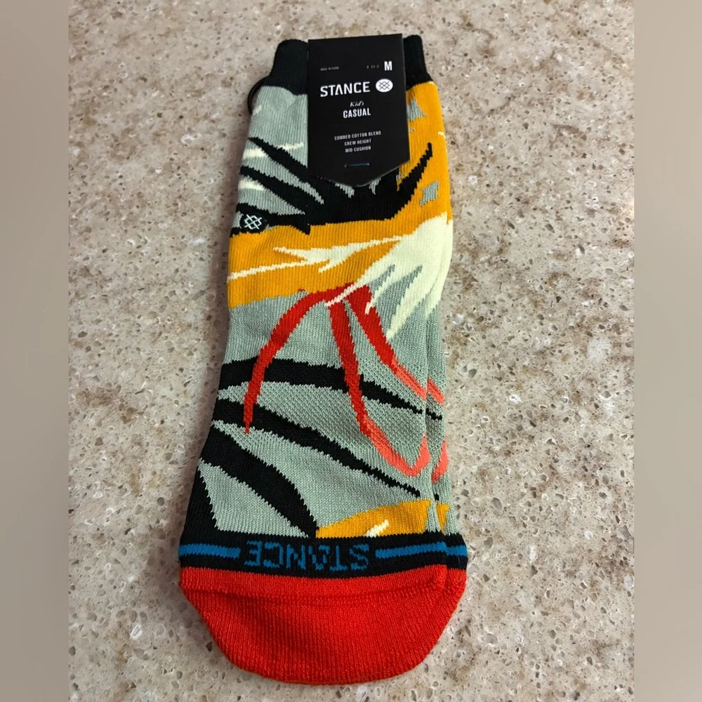 Stance Kid's Yacht Club Crew Socks - Seagreen Size Medium